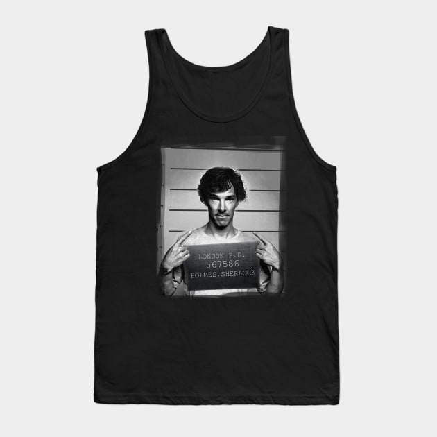 sherlocked Tank Top by BerryBlossoms